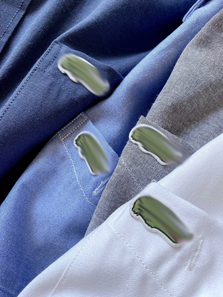 Lacoste solid-color long-sleeved shirt -4