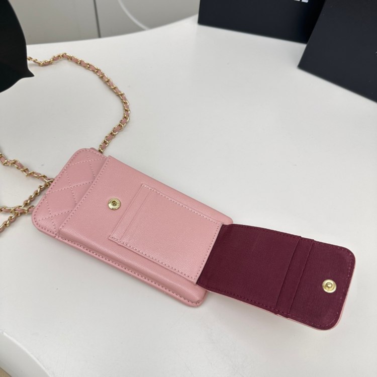 Chanel quilted chain multi-functional mini bag -3