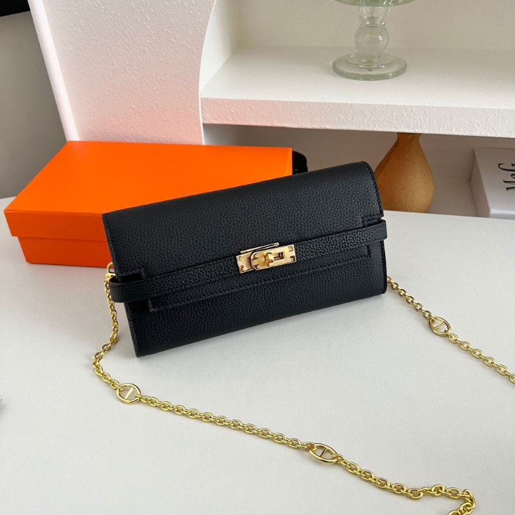 Hermès Kelly long chain shoulder bag -2