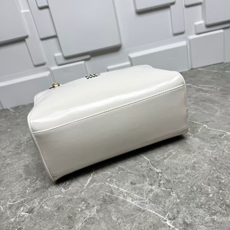Miu Miu New Collection Maillard Underarm Bowling Bag -2