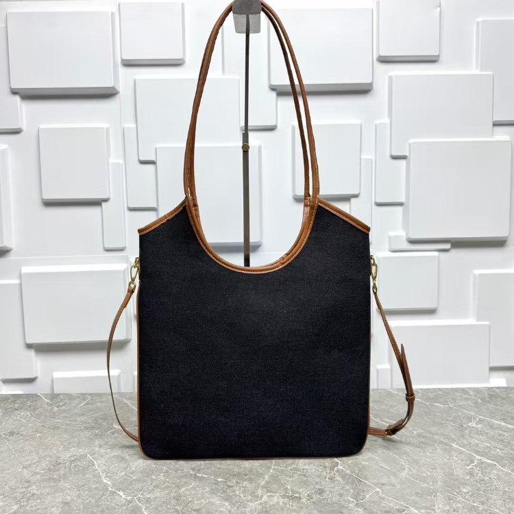 Miu Miu large capacity canvas crossbody bag -3