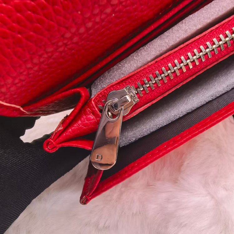 Dior new long wallet with drawstring closure -5