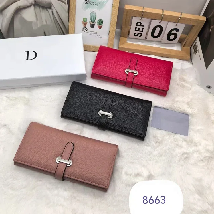 Dior new long wallet with draw