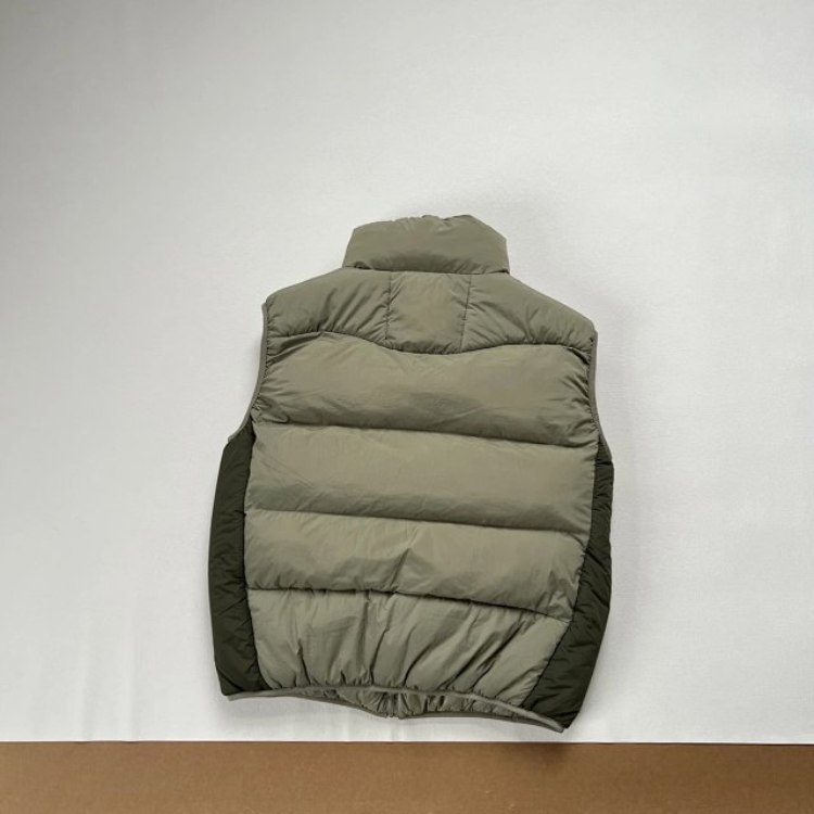 ACG stand-collar warm color-block cotton vest -2