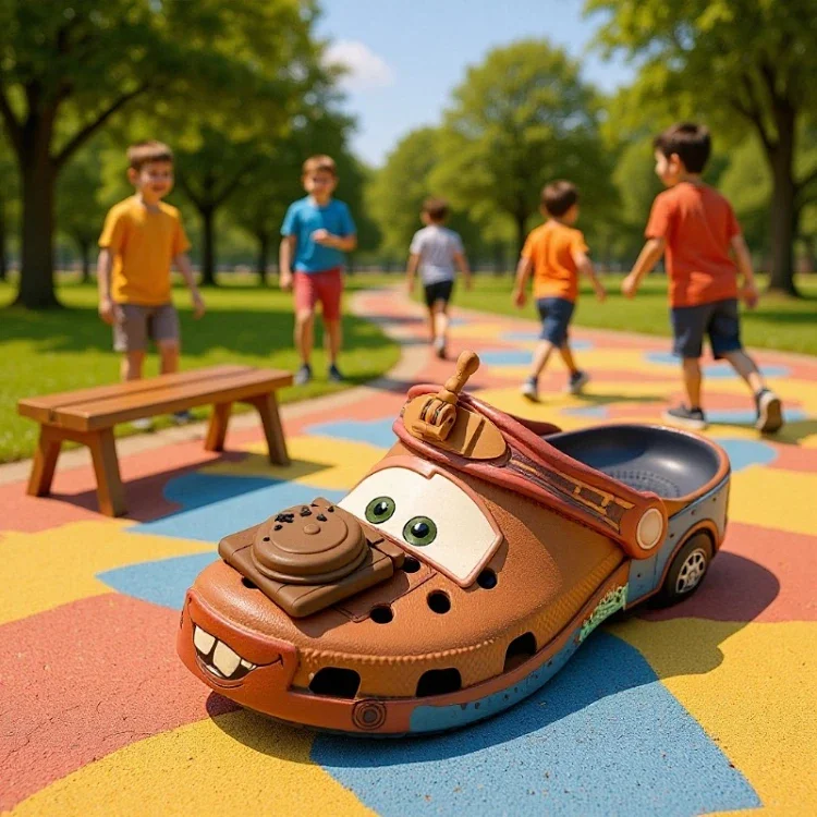 Crocs non-slip parent-child beach clogs