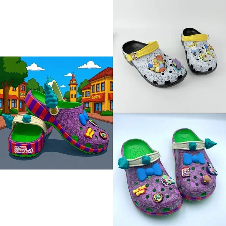  New Crocs The Simpsons Burger