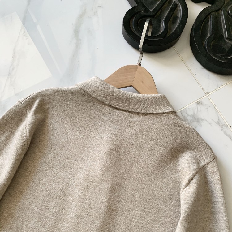 Lacoste loose-fitting collared knit cardigan -3