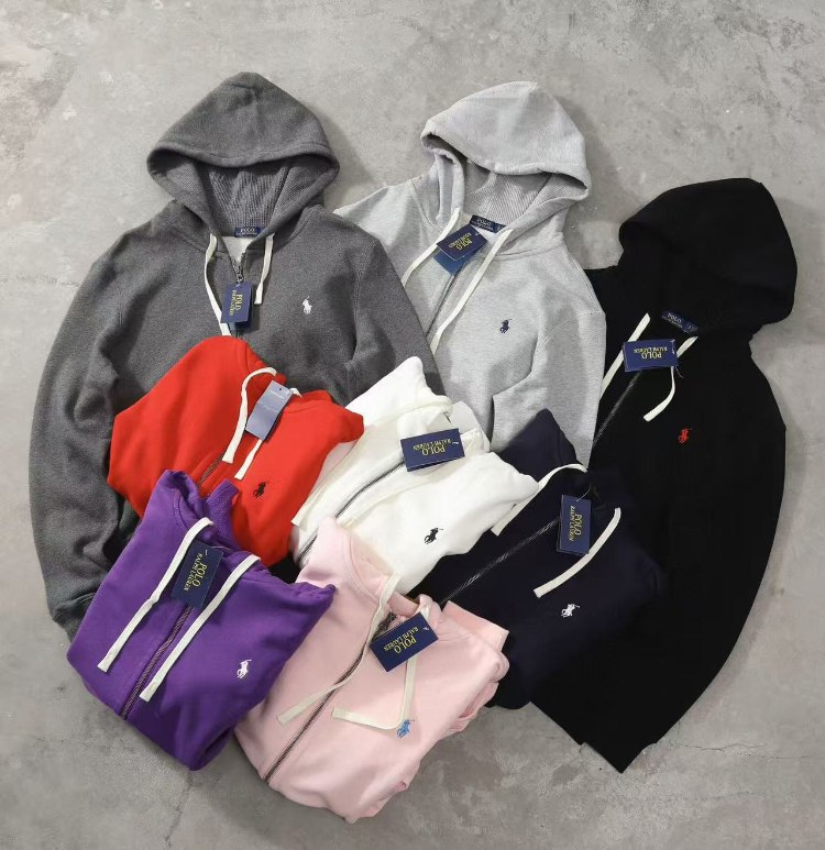  Polo Ralph Lauren multi-colored hooded zip-up jacket -2