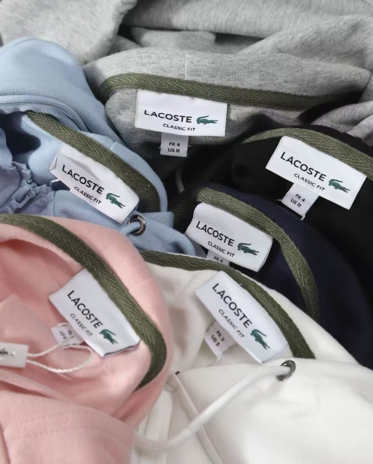  Lacoste new hooded zip-up sweatshirt -3