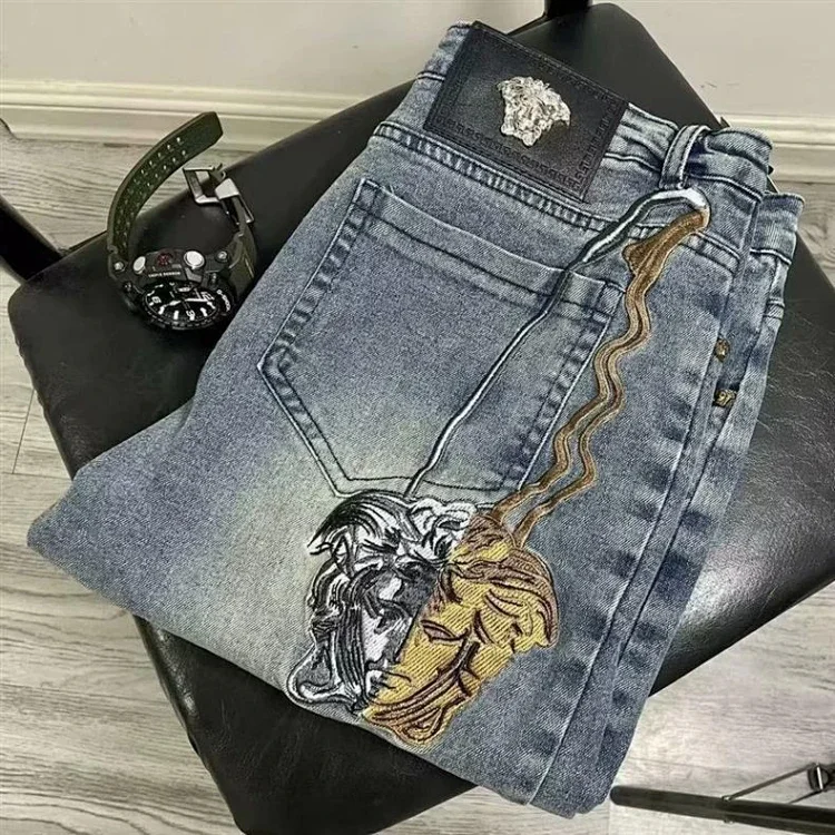  Versace new embroidered casua