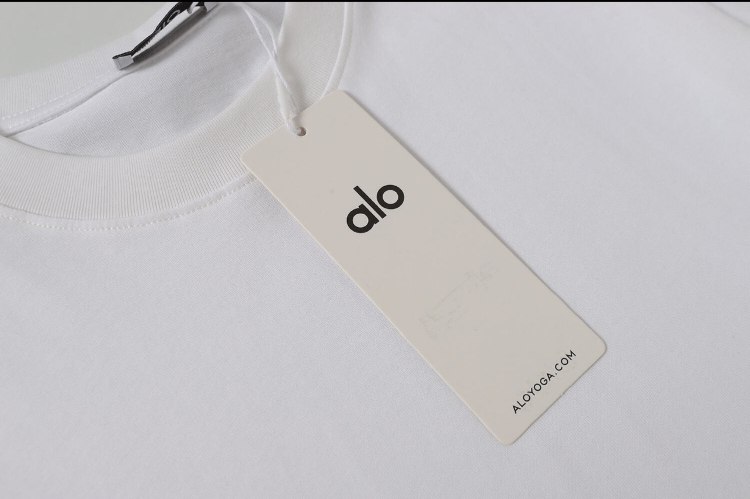 Alo printed crew neck long-sleeved T-shirt -3