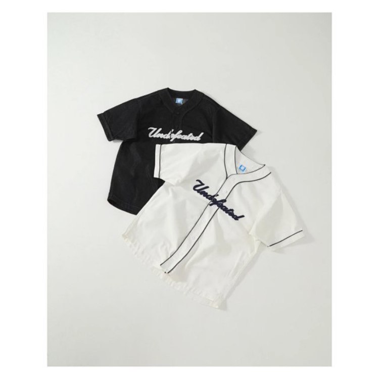 UNDEFEATE Five Stripes Embroidered Letter Short-Sleeve T-Shirt -2