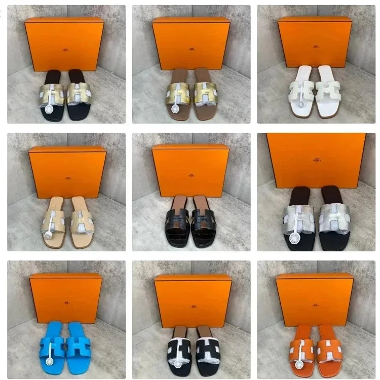 Hermes slippers