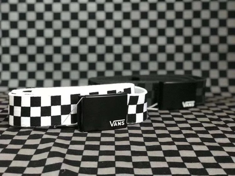 VANS checkered classic canvas unisex belt -3