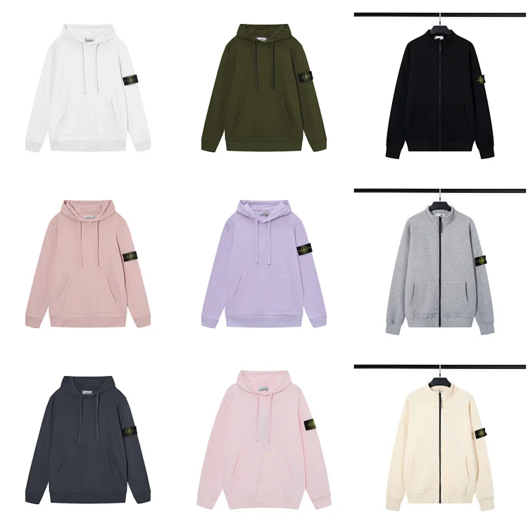Stone Island zippered hoodie j