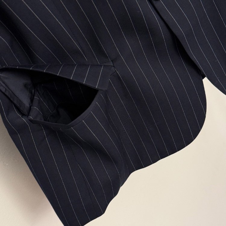 Loewe new striped single-button slim-fit suit set -3