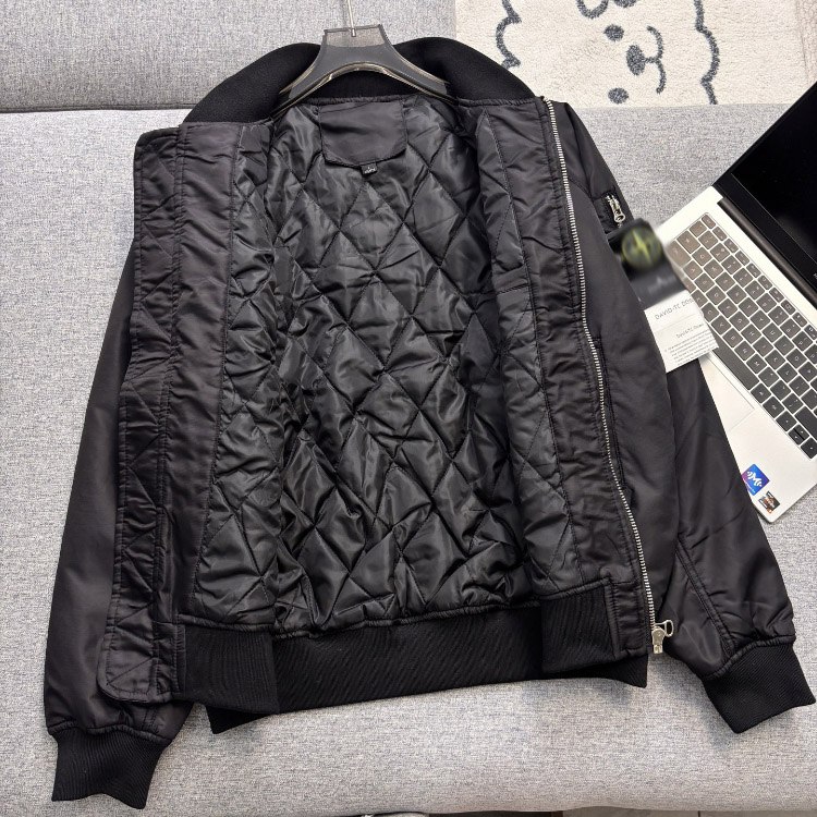 Stone Island loose-fitting pilot-style baseball cotton jacket -4