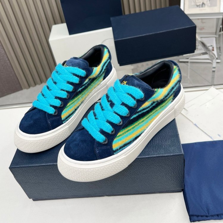 Dior new low-top patchwork sneakers -2