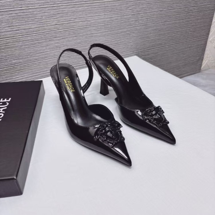  Versace new stiletto heel open-toe sandals -2