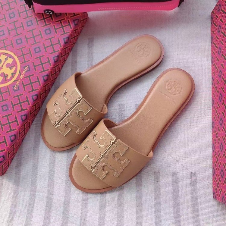 Tory Burch one-piece slip-on sandals -4
