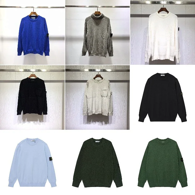 Stone Island crew neck sweater