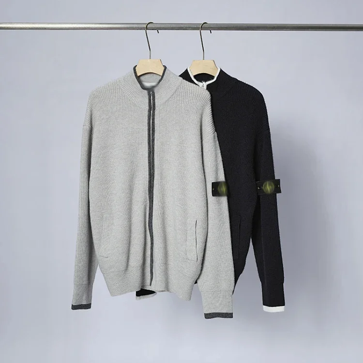 Stone Island zip-up stand-coll