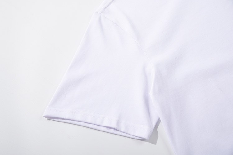 Stone Island men's loose-fitting short-sleeved T-shirt with letter print on the chest -3