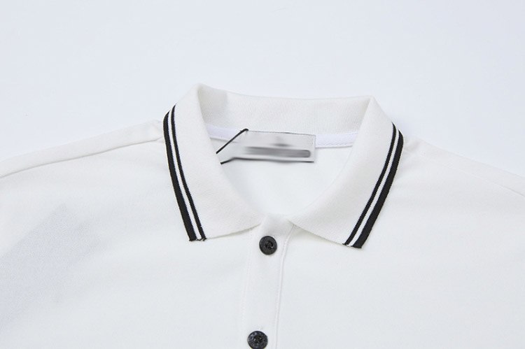 Stone Island Classic Logo Embroidered Long-Sleeve Polo Shirt -5