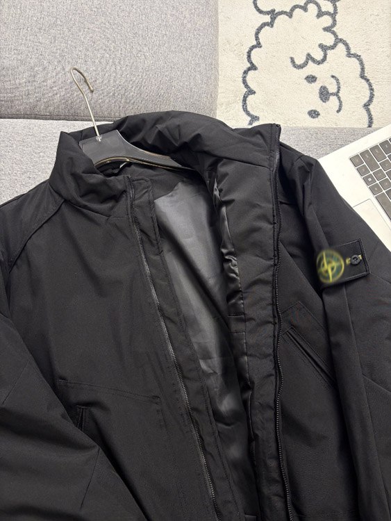  Stone Island loose-fitting stand-collar warm padded jacket -4