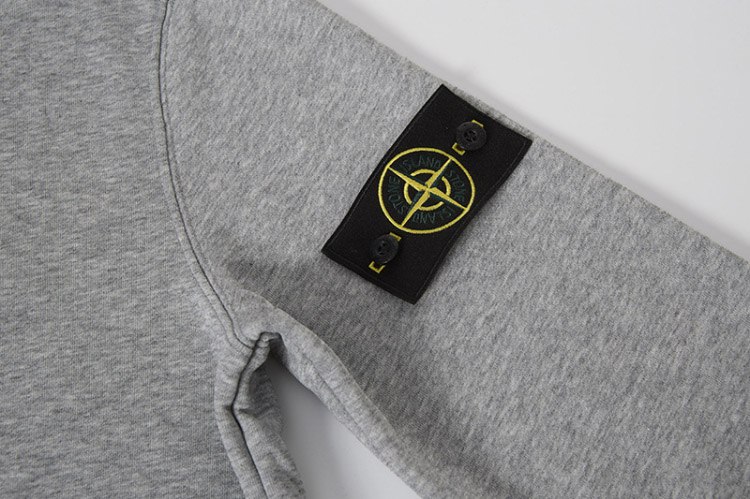Stone Island Zip-Up Hooded Sweatshirt -4