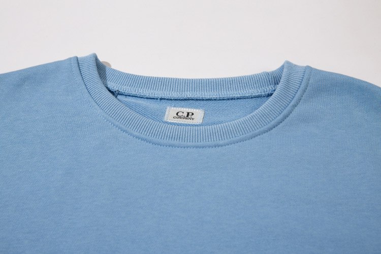 C.P Company loose-fitting crewneck sweatshirt with zippered pockets on the sleeves -3