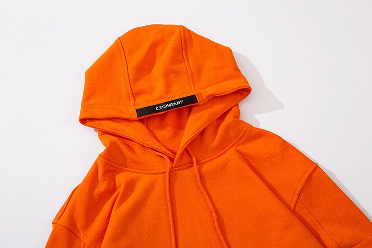  C.P. Company side-zip hooded sweatshirt with lens detail and terry fabric -3