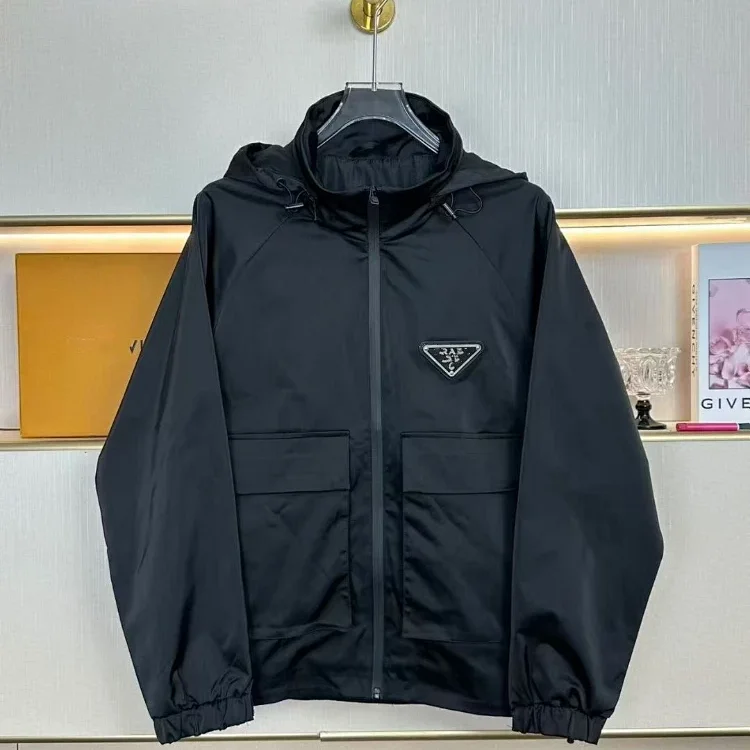 Prada new metal triangle logo