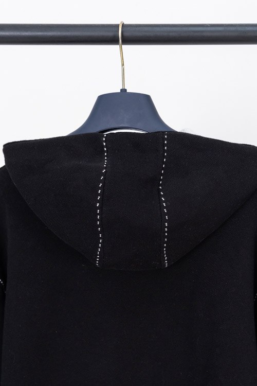  Louis Vuitton LV new knitted intarsia clover pattern casual loose zip-up cardigan jacket -3