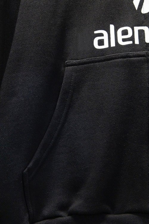 Balenciaga collaboration football-inspired sportswear hoodie with embroidered and printed logo -4