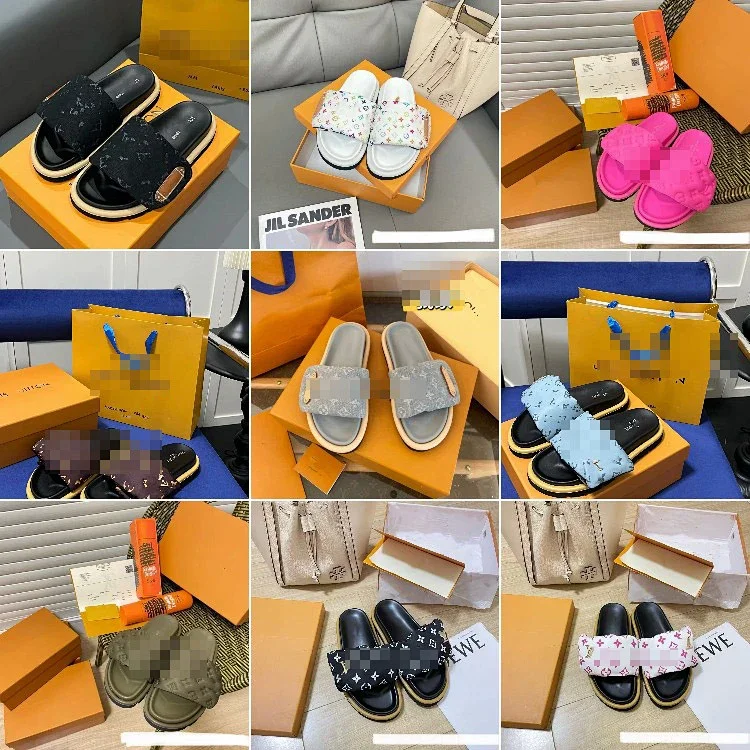  Louis Vuitton LV New Velcro Anti-slip Slip-on Sandals