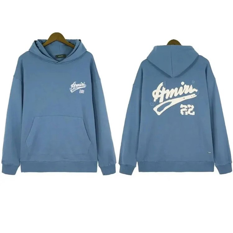  Amiri Fashion Embroidered Hooded Sweatshirt -2