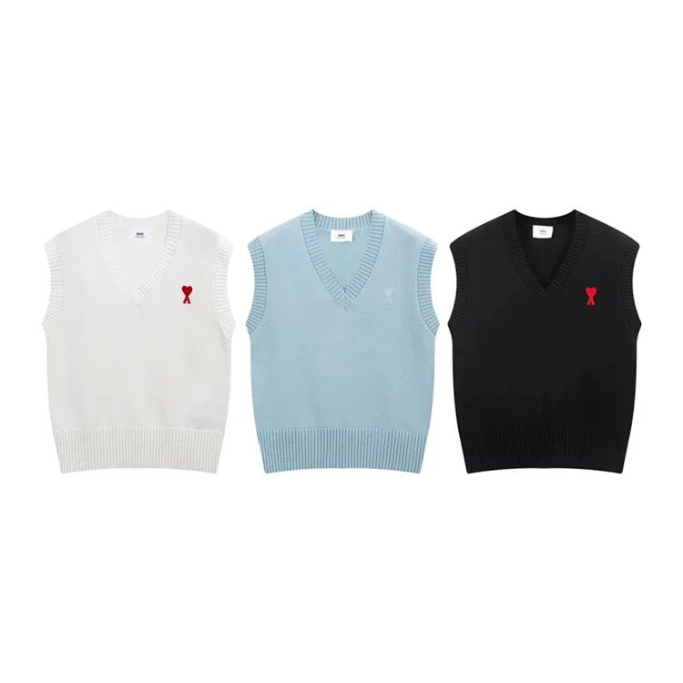 Amiri New Arrival Sleeveless Sweater Vest -2