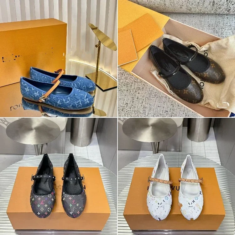 Louis Vuitton LV New Flat Mary Jane Shoes
