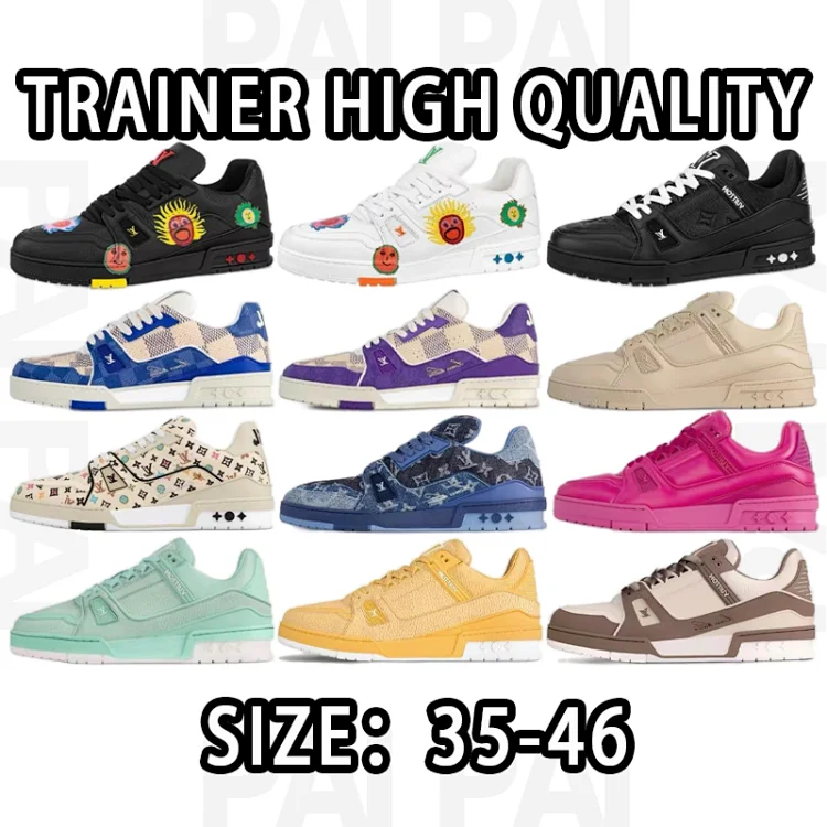 Louis Vuitton LV Trainer Low-top Sneakers