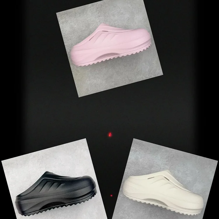 Adidas OZWAVE platform lightweight casual athletic clogs