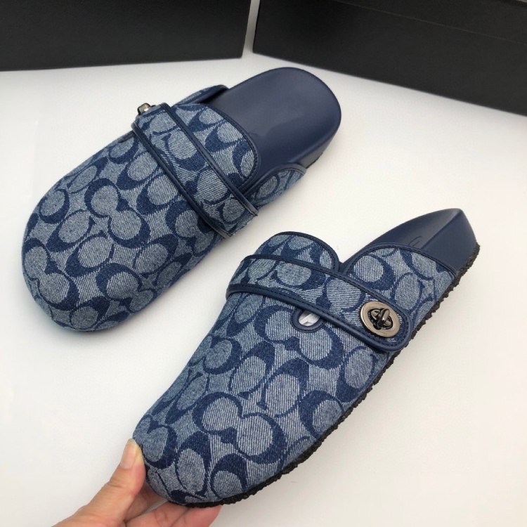 Coach new slip-on round-toe mules -4