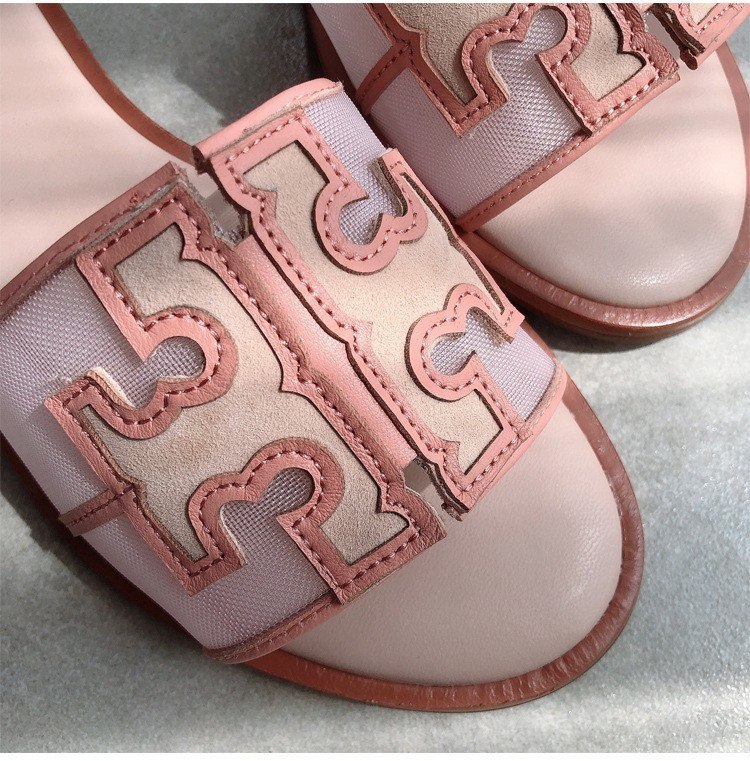   Tory Burch mesh flat slide sandals -4