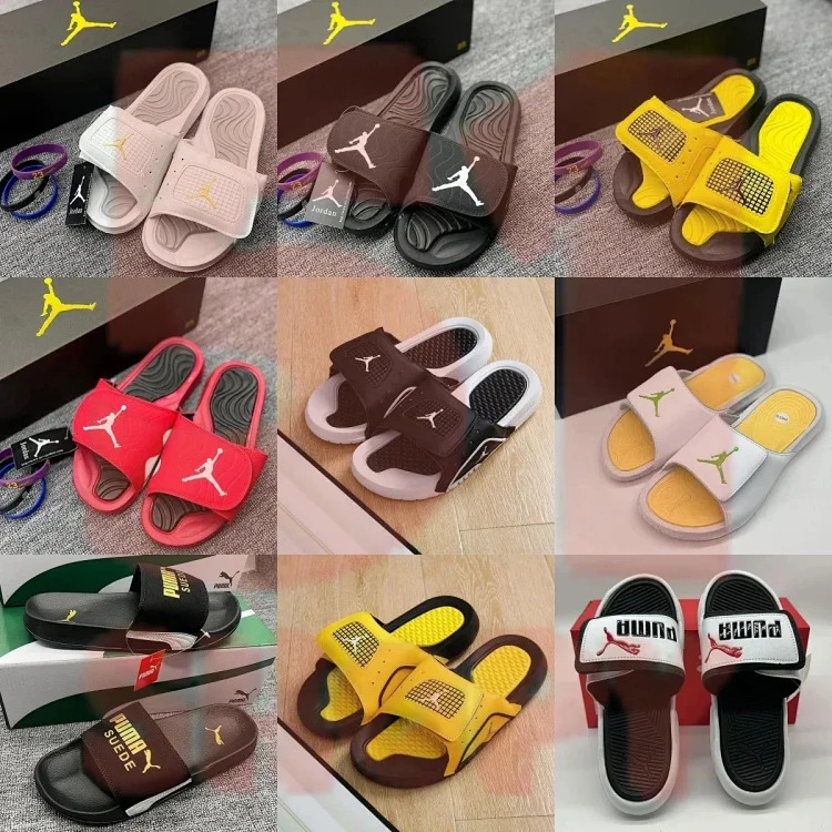  Jordan Fashionable and Comfortable Velcro Slippers
