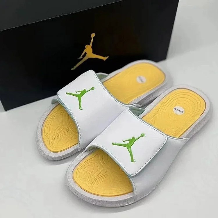 Jordan Fashionable and Comfortable Velcro Slippers -4