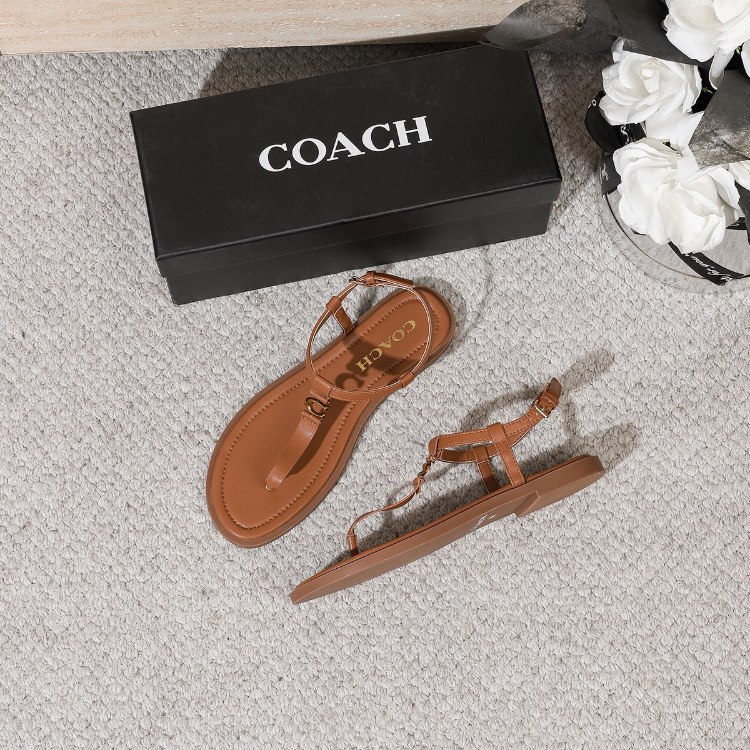  Coach versatile toe-post sandals -3