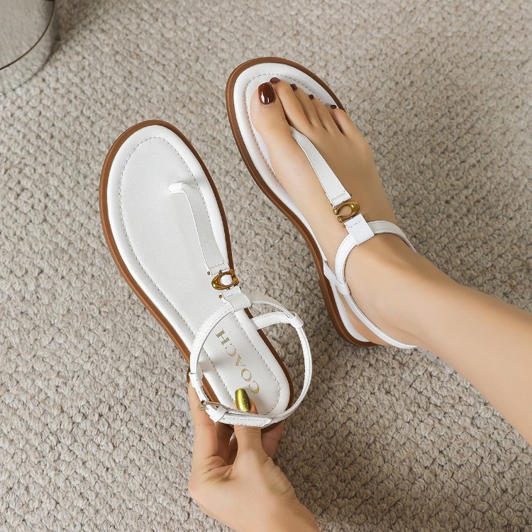  Coach versatile toe-post sandals -4