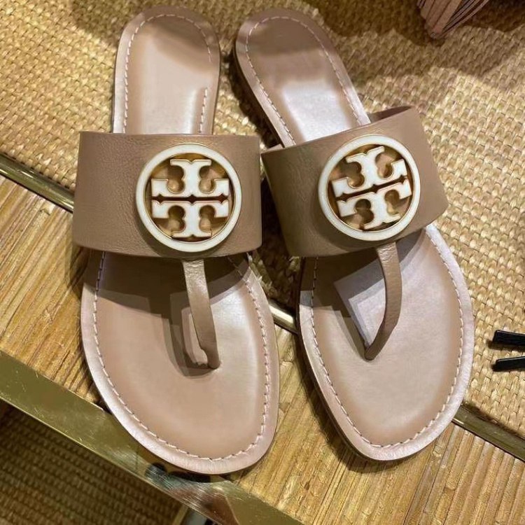 Tory Burch new plus-size thong flat beach sandals -4