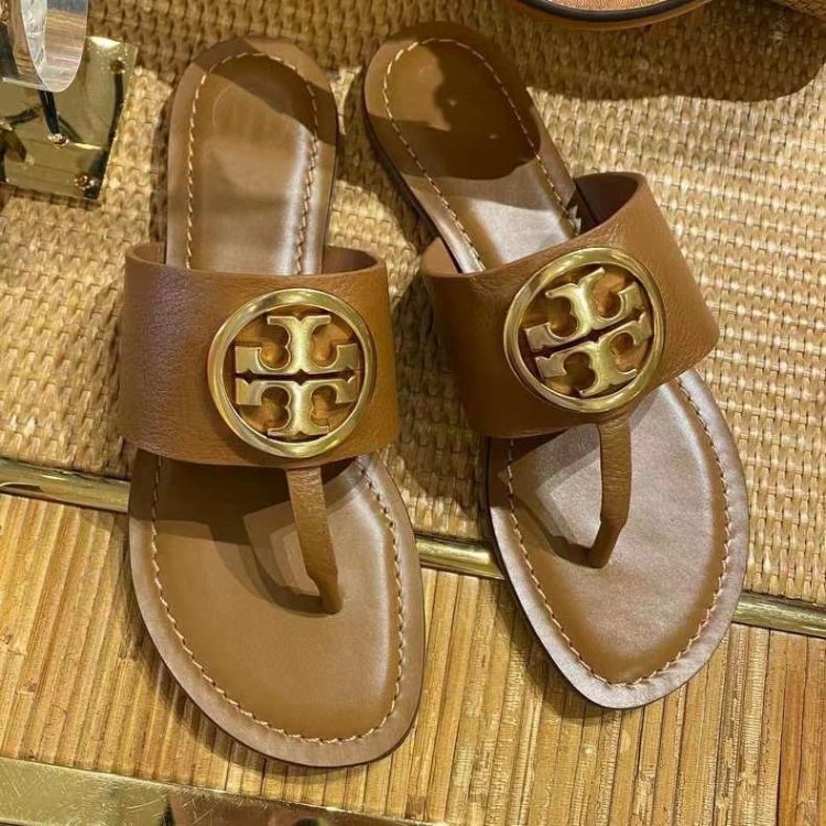 Tory Burch new plus-size thong flat beach sandals -3