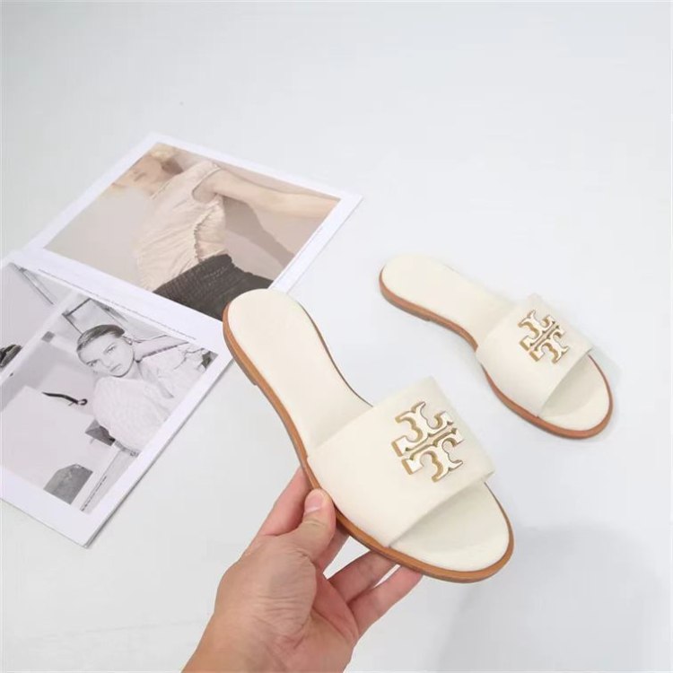 Tory Burch new metallic flat sandals -4